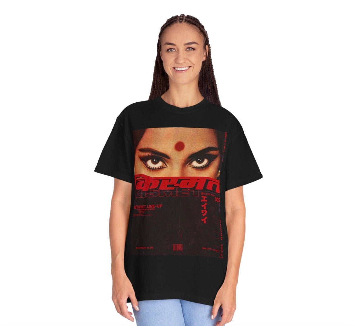 NEVRBROKE | Female Classic Oversized T-Shirt – 'KISMAT GAZE' Edition