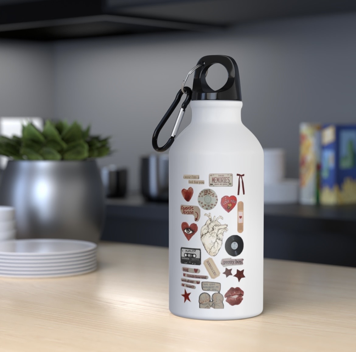 Playful Nostalgia Sipper – Love & Music Vibes