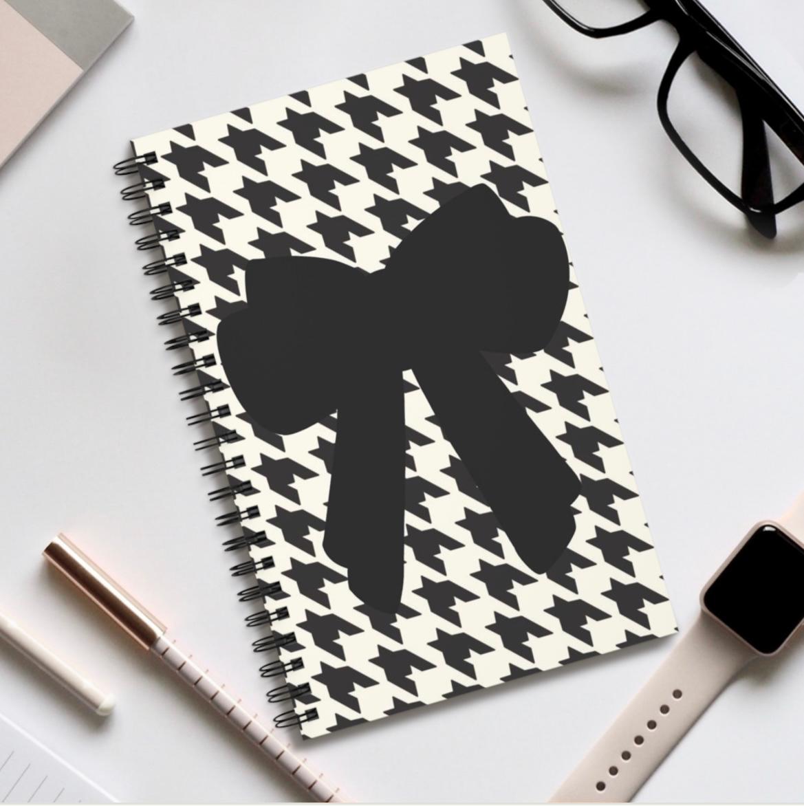 Elegant Black And white Bg with Bow