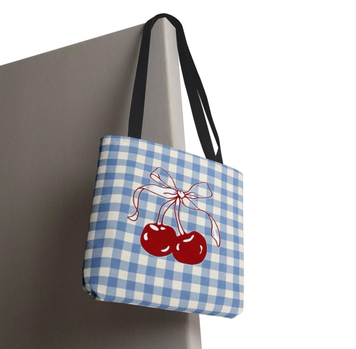 Blue Checkered Cherry combo
