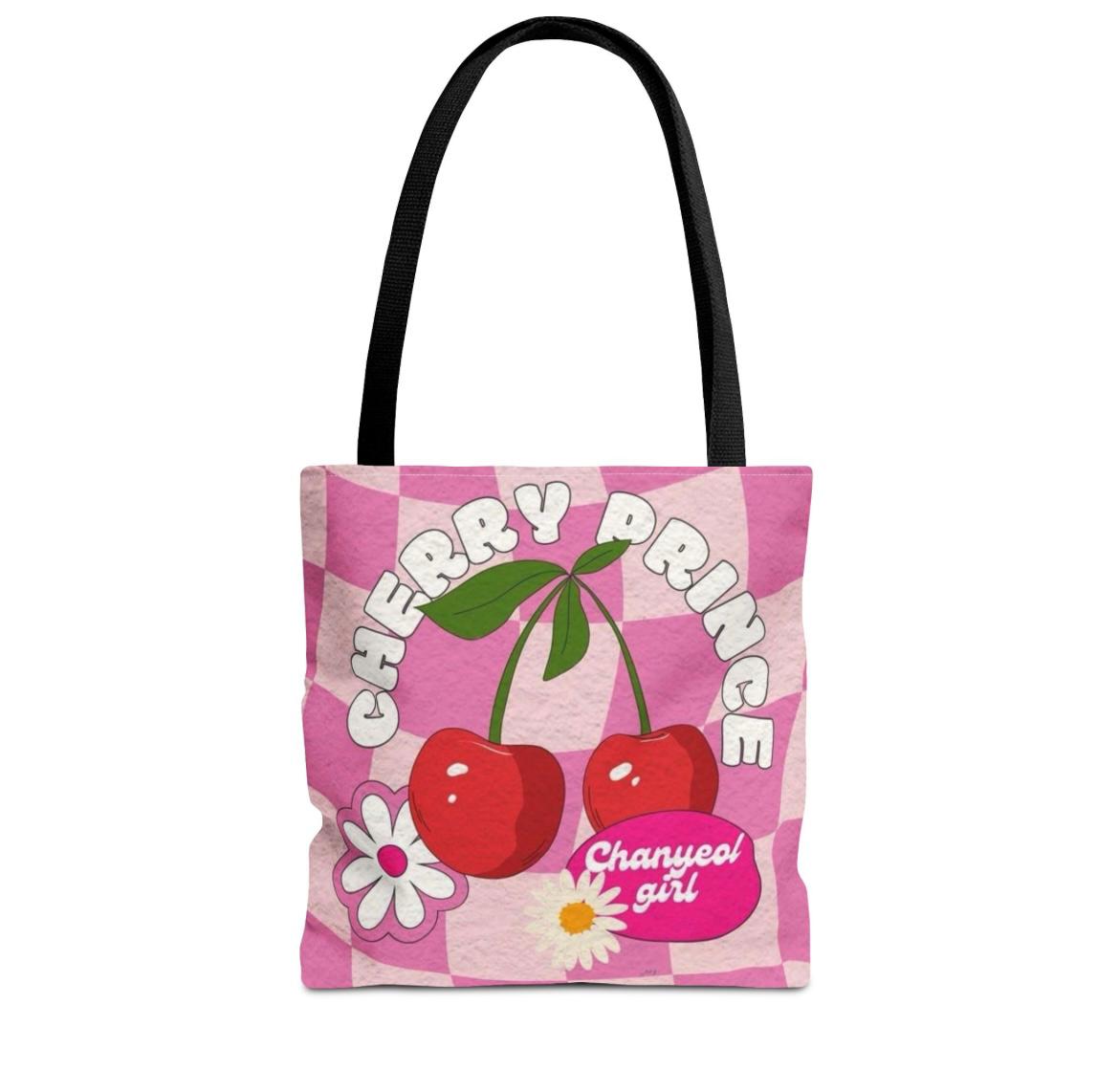 White And Pink Checkered Cherry Combo