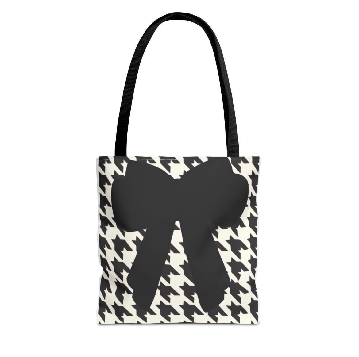 Elegant Black And white Bg with Bow