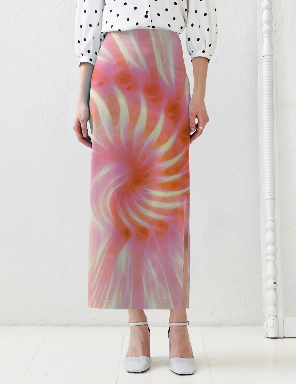 Pink spiral