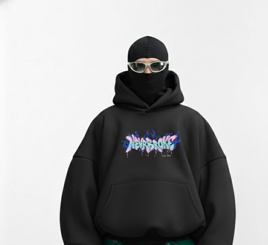 The "Dual Identity" Unisex Oversized Hoodie
