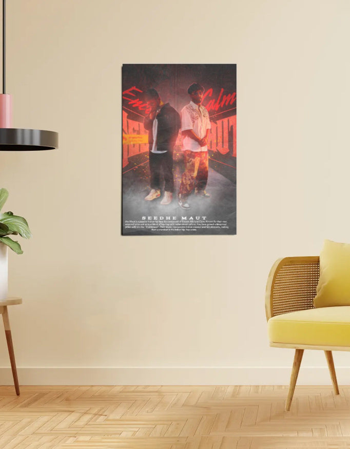 Seedhe Maut β Red Light Legends Poster (Back-to-Back Edition)
