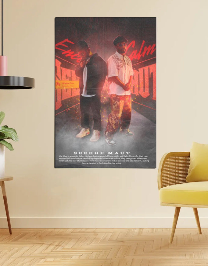 Seedhe Maut β Red Light Legends Poster (Back-to-Back Edition)