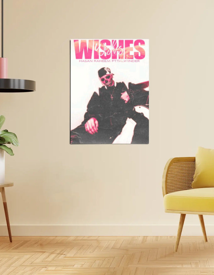 wishes – Talwinder Minimalist Pink Monochrome