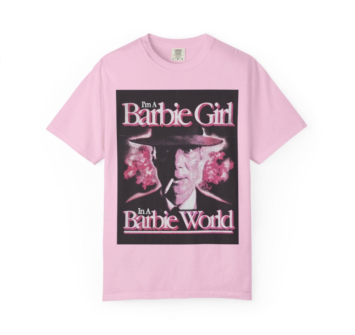 NEVRBROKE | Female Classic Oversized T-Shirt – 'Barbie Girl in a Barbie World'