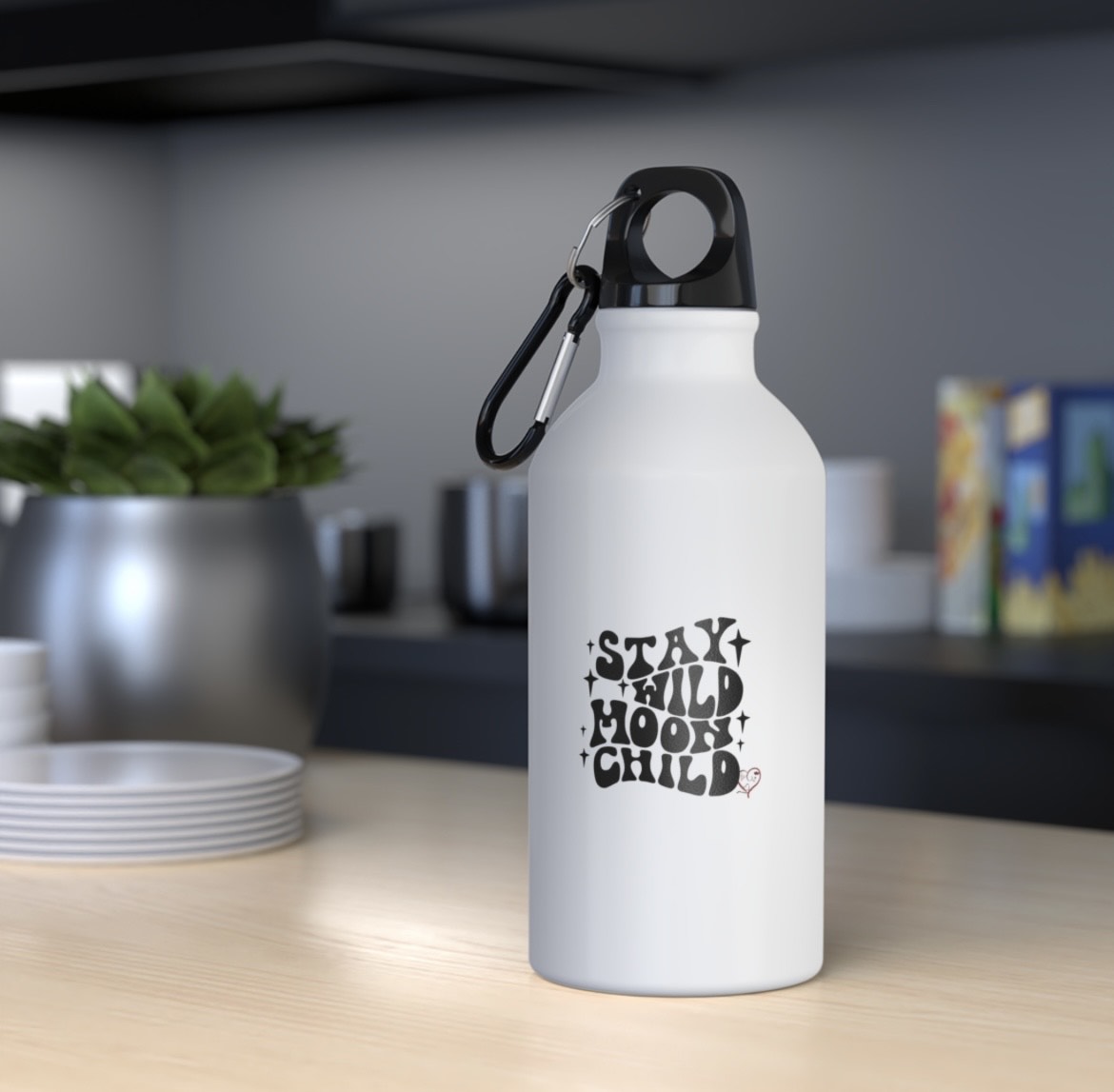 Moon Child Magic Bottle – Starry Black & White