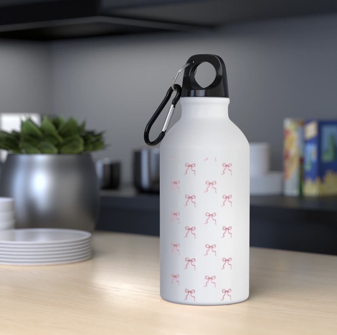 Tickled Pink Bows Sipper