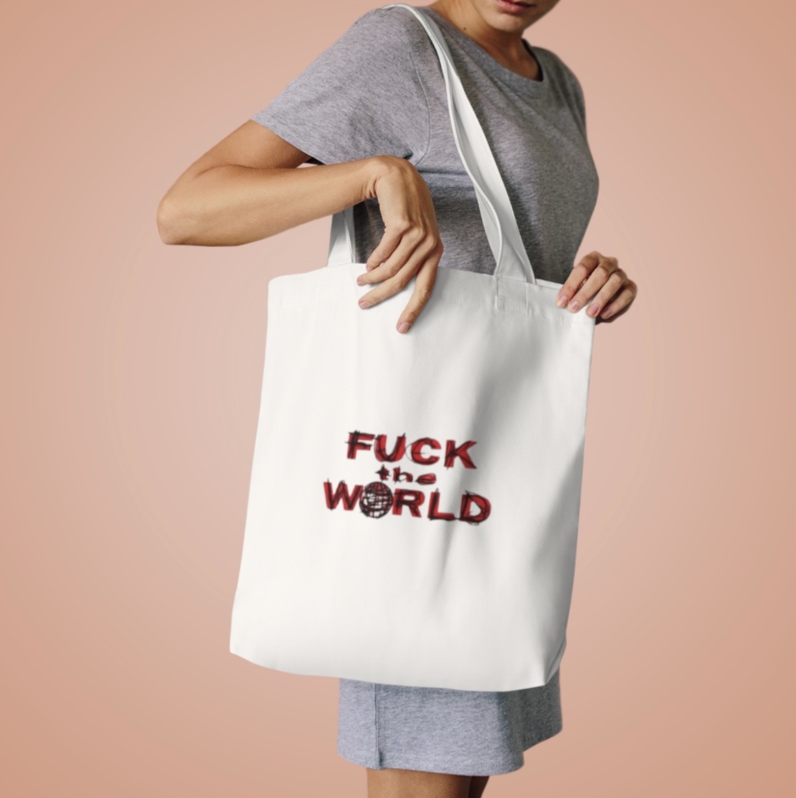 F.T.W. Statement Tote – No Filter, All Attitude
