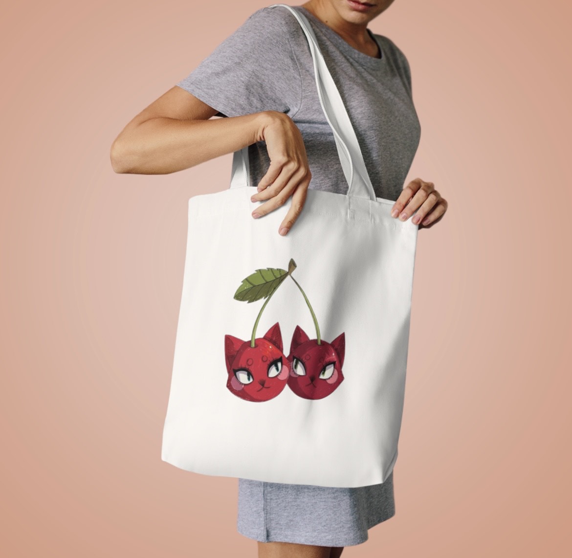 Cherry Meow Tote – The Purrfect Pick