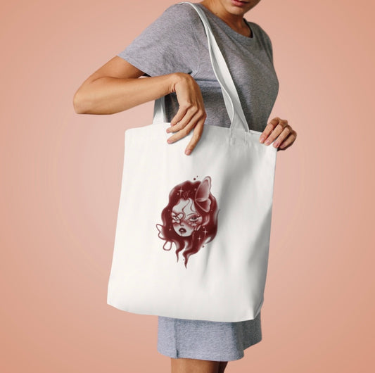 Scarlet Muse Tote – Bold, Beautiful, Iconic