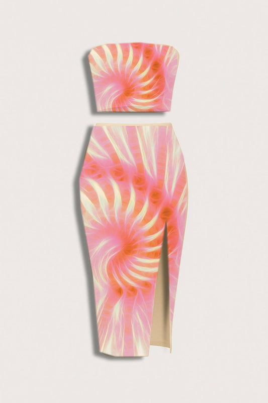Pink spiral