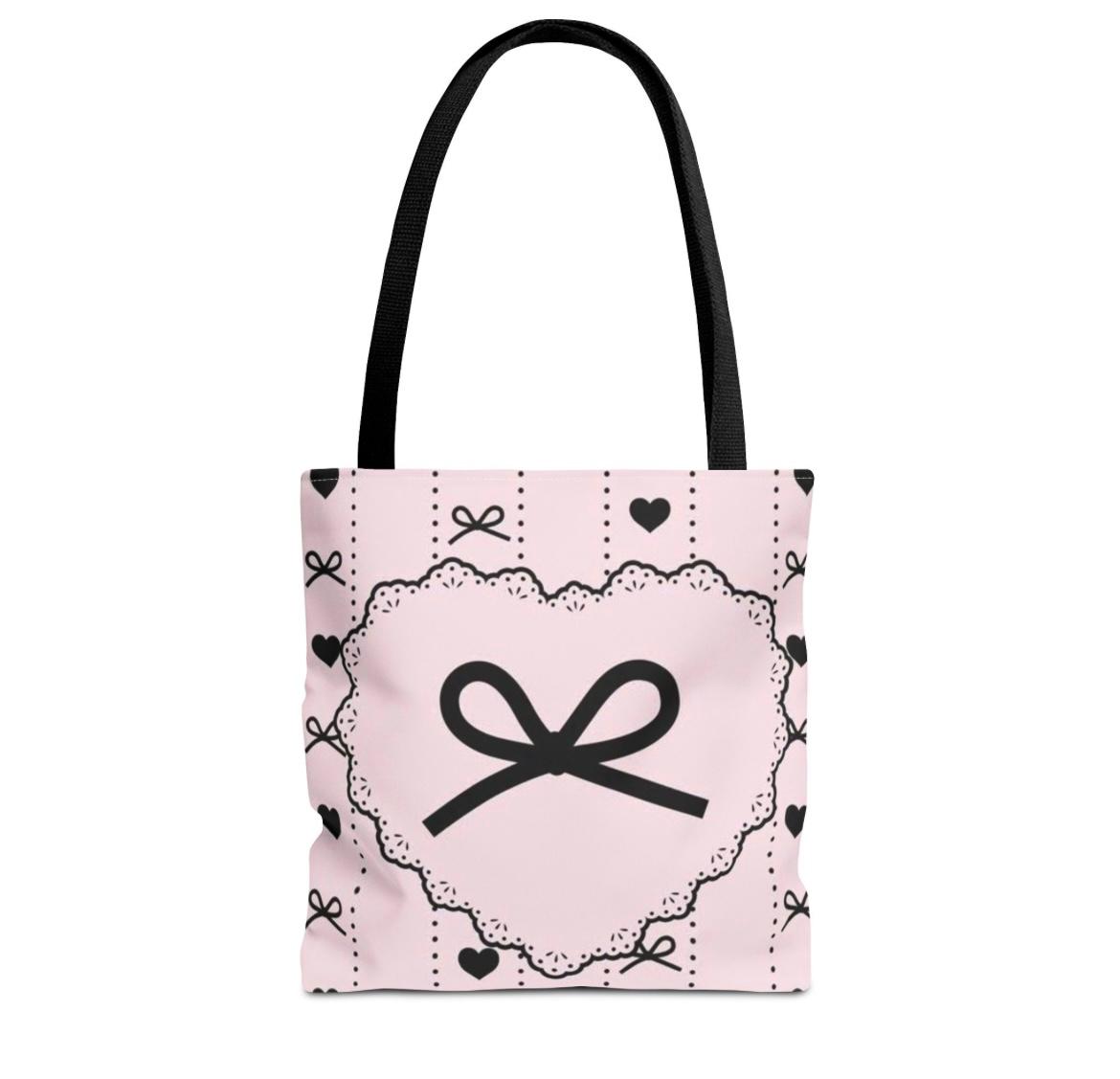 Pretty Pink Heart Bow
