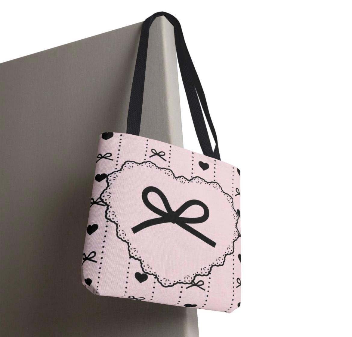 Pretty Pink Heart Bow