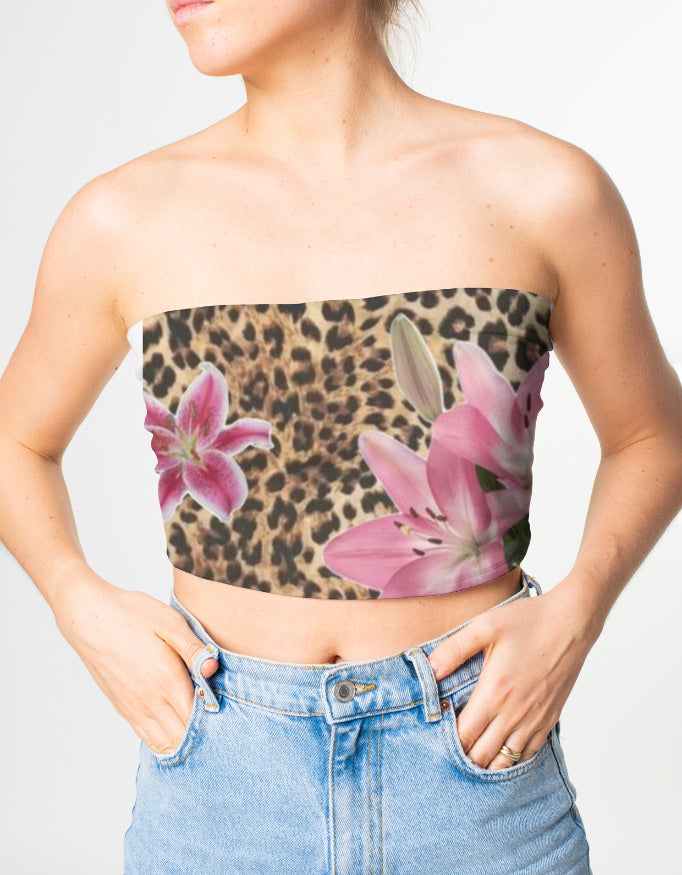 Cheetah pink tropical