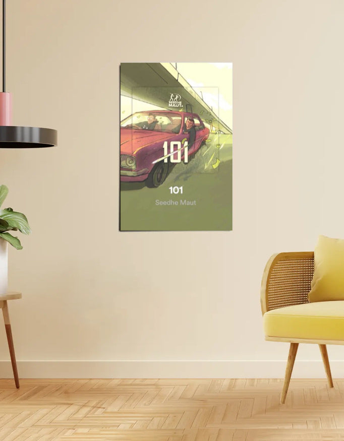 Seedhe Maut – 101 Poster (Animated Getaway Edition)