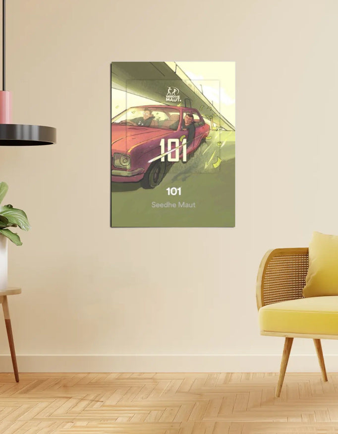 Seedhe Maut – 101 Poster (Animated Getaway Edition)
