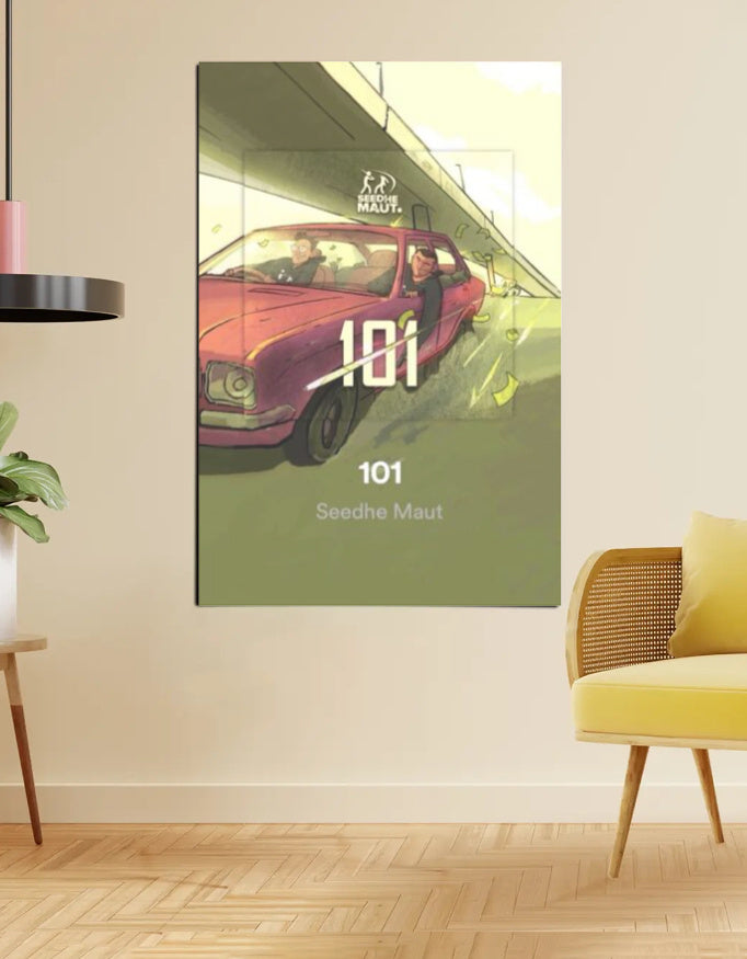 Seedhe Maut – 101 Poster (Animated Getaway Edition)