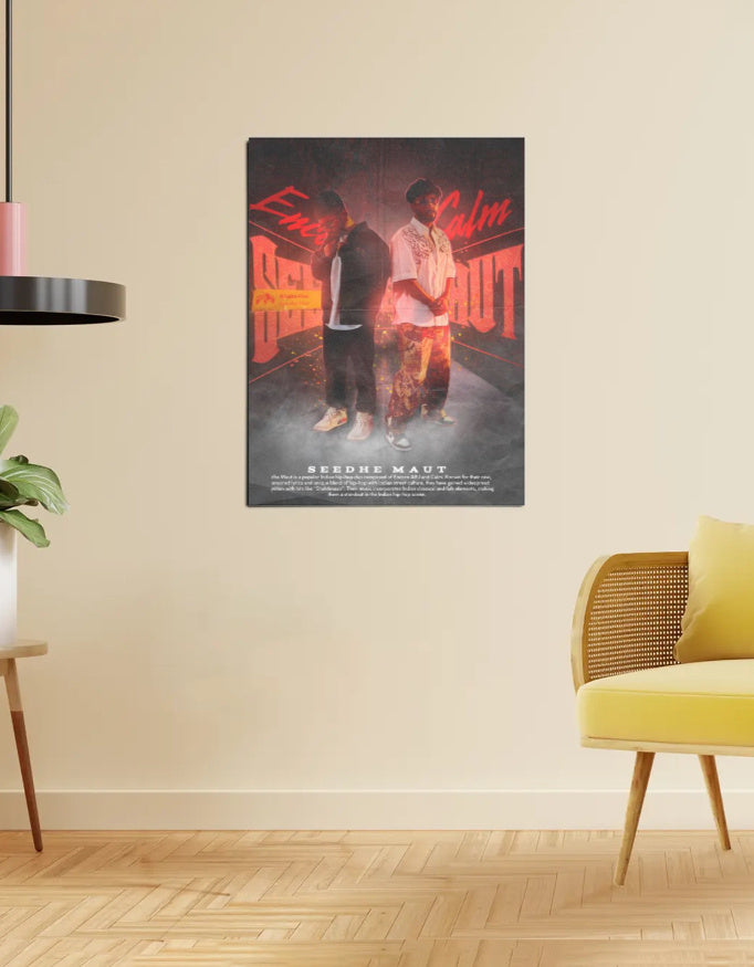 Seedhe Maut – Red Light Legends Poster (Back-to-Back Edition)